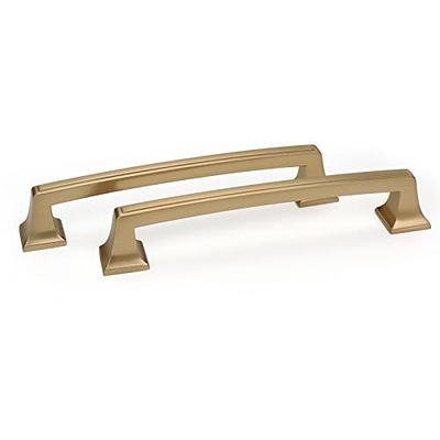 Haidms 10 Pack Gold Cabinet Handles 5 inch Hole Centers Gold Cabinet Pulls  Gold Drawer Pulls for Kitchen, Square Dresser Handles Solid Drawer Handles  Vintage - Yahoo Shopping