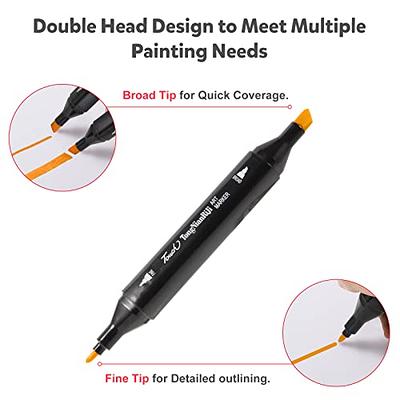 Buy Customized High Quality Dual Tips Alcohol Marker Pen Permanent