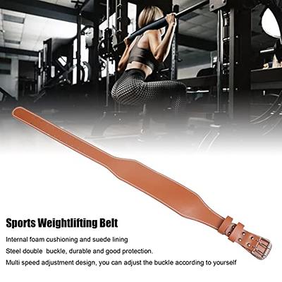 Weightlifting Belt for Fitness, Weightlifting Belt, Cowhide, Gym