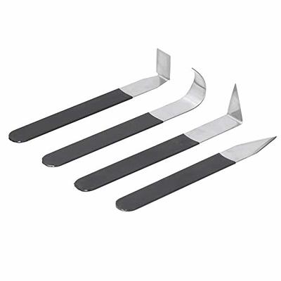  Cafurty 8 PCS Pottery Tools, HityTech Stainless Steel Carving  Shaping Knives Clay Sculpture Hand Tools Craft Trimming Artist Ceramic  Tools Set for Carving, Shaping, Clay Sculpture, Modeling