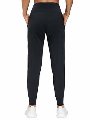 THE GYM PEOPLE Womens Joggers Pants with Pockets Athletic Leggings Tapered  Lounge Pants for Workout, Yoga, Running, Training (Small, Black) - Yahoo  Shopping