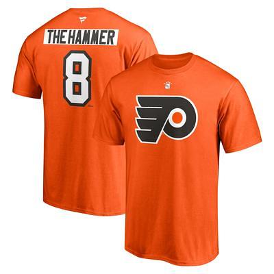 Fanatics Branded NHL Philadelphia Flyers Dave Schultz #8 Breakaway Vintage Replica Jersey, Men's, XXL, Orange