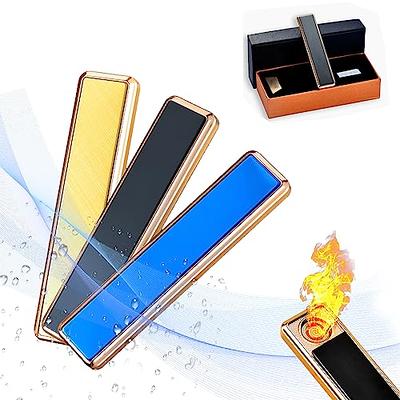 Electric Lighter Rechargeable Windproof X Flameless Plasma Torch USB Arc  Slim