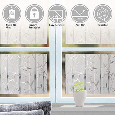 Decorative Window Film Stained Glass Stickers Removable Window