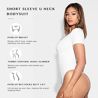 FeelinGirl Tummy Control Shapewear Shorts for Women High Waisted Body  Shaper Waist Trainer Leggings with Pockets - Yahoo Shopping
