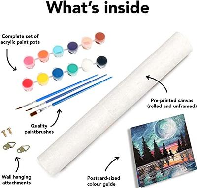 pchmcu DIY Painting by Numbers Kit for Adults ，Large Size Moon Lake Paint  by Numbers for Beginner，Gifts Arts Crafts for Home Decor Tree Flower  16x23.6 Inch - Yahoo Shopping