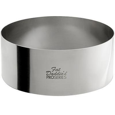 Fat Daddio's PRD-72 Round Cake Pan, 7 x 2 Inch, Silver 7 x 2 Inch