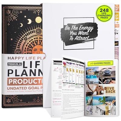 Law of Attraction Life & Goal Planner - A 90 Day Journey Creating Your  Dream Life - Personal Gratitude Journal, Week Success Planner, Vision Board  & Organizer + Planner Stickers, Undated - Yahoo Shopping