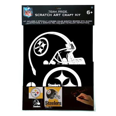 Pittsburgh Steelers Team Pride Scratch Art Craft Kit - Yahoo Shopping