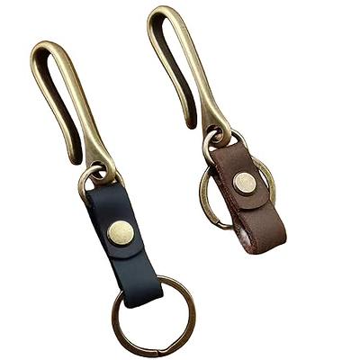VINTAGE snap key ring metal SNAP HOOK key ring clip 