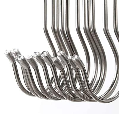 K Y KANGYUN 6 Pack 16 inch Extra Large S Hooks Heavy Duty Plant Hanging  Hooks Long S Shaped Extension Hooks for