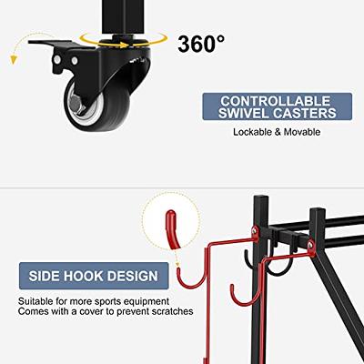 Butizone Yoga Mat Storage Rack, Home Gym Rack, Workout Equipment Organizer  for Yoga Mat, Foam Roller, Dumbbell, Gym Accessories, Yoga Mat Holder for  Women Exercise and Fitness with Hooks Wheels - Yahoo