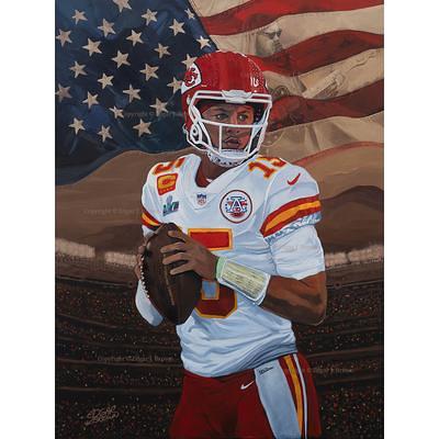 Patrick Mahomes Kansas City Chiefs Framed 15 x 17 Super Bowl LVII  Champions MVP Collage with a Piece of Game-Used Football