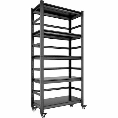 Metal 5-Shelf Heavy Duty Storage Shelving Unit Steel Organizer