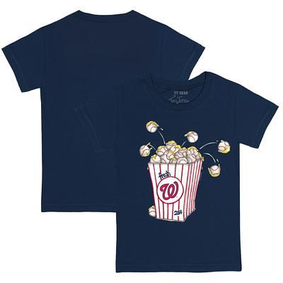 Washington Nationals Sundae Helmet 3/4 Navy Blue Sleeve Raglan