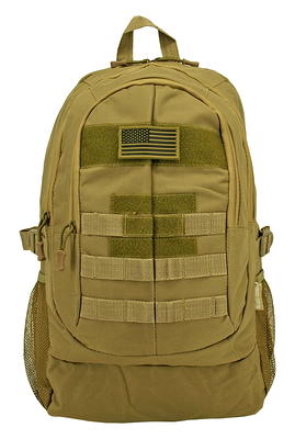 Cisvio Outdoor 17 in. Three Sand Camo Backpack Military Tactical Hiking Bug  Out Bag D0102HPF34W - The Home Depot