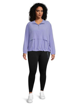 Avia Women's Plus Size Pullover Windbreaker Jacket - Yahoo Shopping