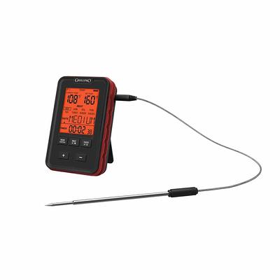 AvaTemp 4 3/4 Digital Pocket Probe Thermometer with Rubber Boot