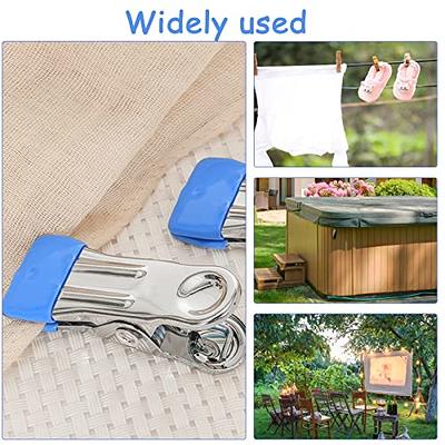 Swimming Pool Cover Clamps, 36PCS Swimming Pool Above Ground Winter Cover  Clips Multifunctional Metal Clips Stainless Steel Clothes Pins for Above  Ground Swimming Pools Towel Spring - Yahoo Shopping