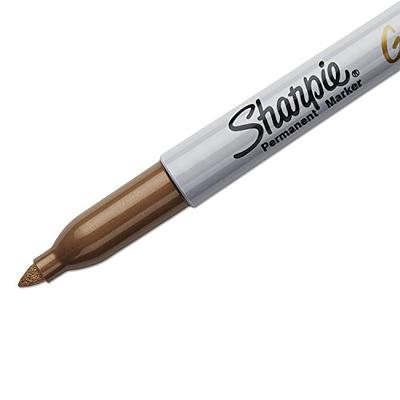 Sharpie Metallic Permanent Markers, Gold, 4/Pack - Yahoo Shopping