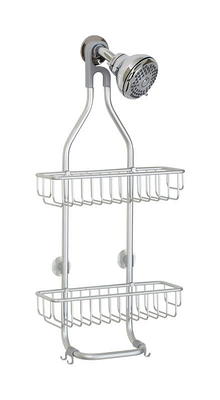 Dracelo 12 in. W x 4.72 in. D x 8.23 in. H White Shower Caddy