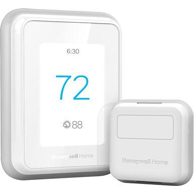 Honeywell - Smart Color Thermostat with Wi-Fi Connectivity - Silver