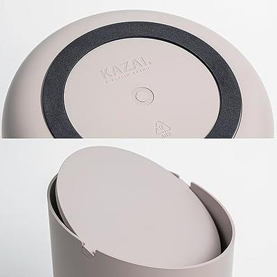Kazai 3L Designer Bathroom Bin - Dark Grey