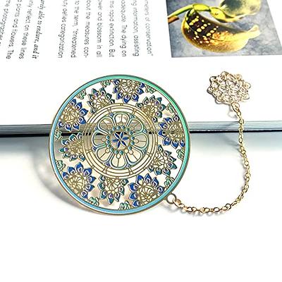 KIZOSA Metal Bookmark-Unique New Year Gifts- Cute Bookmarks for