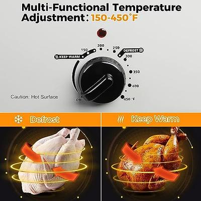 22 Quart Roaster Oven, Electric Turkey Roaster with Self-Basting Lid  Design, Large Stainless Steel Electric Turkey Roaster Oven Large Roaster  with