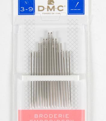 DMC 1765-5/10 Embroidery Hand Needles, 15-Pack, Size 5/10