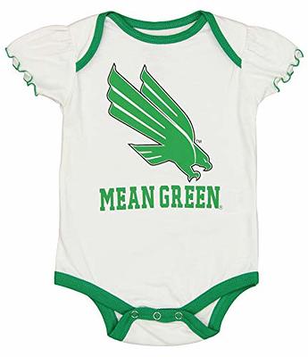 Outerstuff NCAA Infant Girls North Texas Mean Green Three Piece Creeper Set