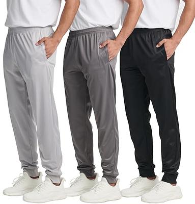 3 Pack: Mens Sweatpants Joggers Track Pants Active Athletic