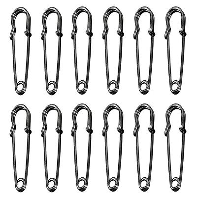 Black Safety Pins Pack $ 2