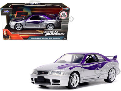 Jada Toys Fast & Furious 1:24 Brian's 2002 Nissan Skyline GT-R R34 a Die-cast  Car, Toys for Kids and Adults, Blue (97173) - Yahoo Shopping