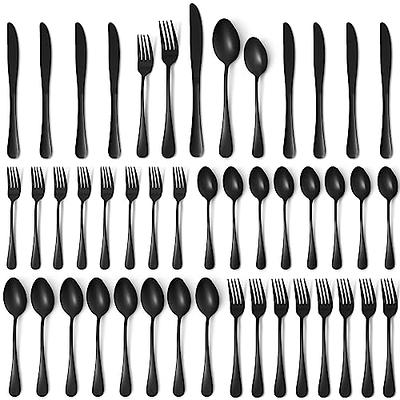 DEVICO Travel Utensils, 18/8 Stainless Steel 4pcs Cutlery Set