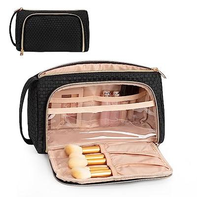 Small Cosmetic Bag,Portable Cute Travel Makeup Bag for Women and girls  Makeup Brush Organizer cosmetics