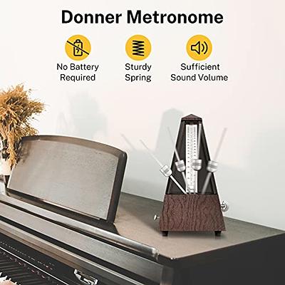 Electronic Digital Metronome for Piano Guitar Drum Ukulele Practice,  Metronome with Timer, 8 Beat Tones, Tone Generator for All Instruments,  White Black, by LEKATO - Yahoo Shopping