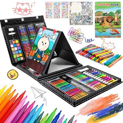 Crayola Inspiration Art Case Coloring Set - Pink (140ct), Art Set For Kids, Kids  Drawing Kit, Art Supplies, Gift for Girls & Boys [ Exclusive]