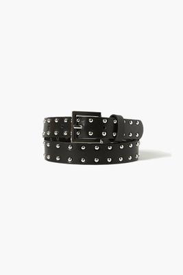 Jdlsppl Women's Chunky Rhinestone Belt