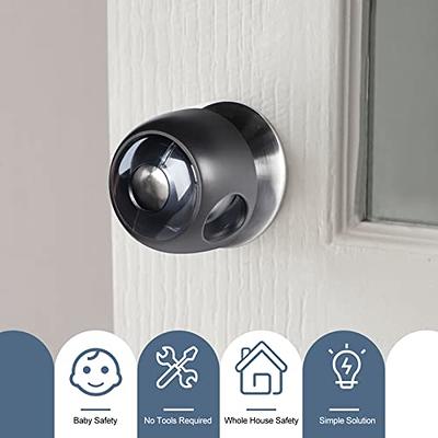  BiSiViO 4 Pack Door locks for kids safety, Door knob
