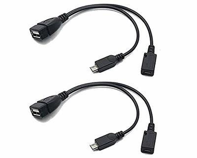 LAN Ethernet connector & OTG USB adapter for  Fire Stick 4K or 2nd Gen