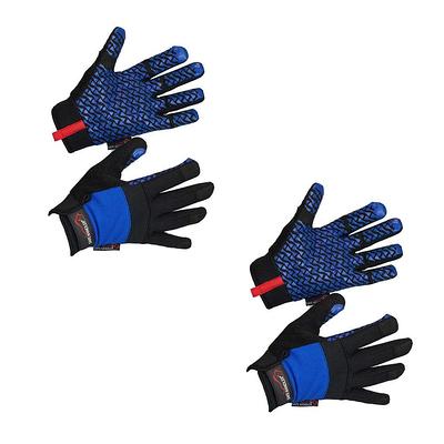 Cressi HEX Puncture-Resistant Grip Diving Gloves - Blue - L - Yahoo Shopping