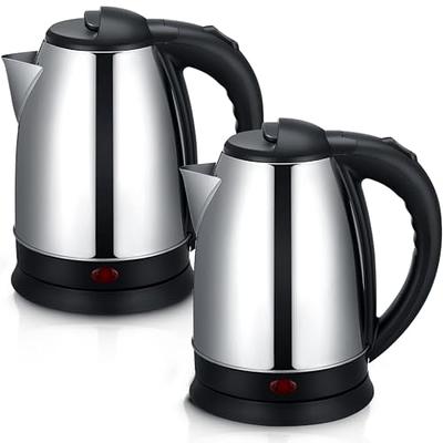 0.8L Electric Kettle Stainless Steel, 800 Watts Small Electric Kettle Fast  Boil Auto Shut-off, Portable Water Boiler for Small Kitchen, Business Trip