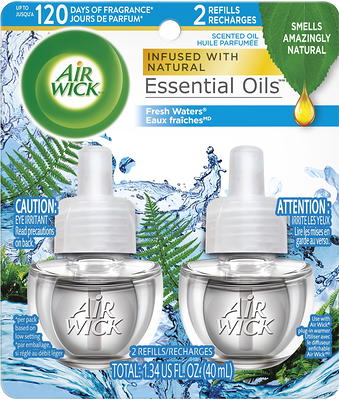 Air Wick Freshmatic Ultra 6.17 oz. Fresh Waters Automatic Air Freshener  Refill (4-Refills) 62338-82093-2 - The Home Depot