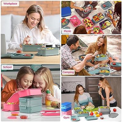 Dagugu Lunch Box Kids,Bento Box Adult Lunch Box,Lunch Box Containers for  Adults/Kids/Toddler,5 Compa…See more Dagugu Lunch Box Kids,Bento Box Adult