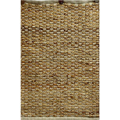 Lavish Home Ivory 2 ft. x 5 ft. Cotton Reversible Extra Long Bath Rug Runner  67-0019-I - The Home Depot