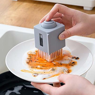 Kitchen Cleaning Brush Pot Dishwashing Tools Decontamination Dish Bowl Pot  Washing Brush Degradable Fiber Household Accessories