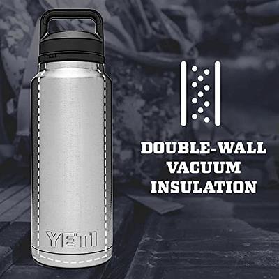 YETI Rambler 46 oz Bottle, Vacuum Insulated, Stainless Steel with Chug Cap,  White - Yahoo Shopping