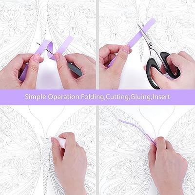 Uniquilling Quilling Kits Paper Quilling Kit for Adults Beginner, 16 * 20in  Butterfly with Paper Quilling Tools& Using Manual, DIY Kits for Adults  Paper Filigree Painting Kits Wall Art Decor - Yahoo Shopping