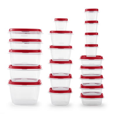 Rubbermaid 50-Piece EasyFind Lids Vented Food Storage Set